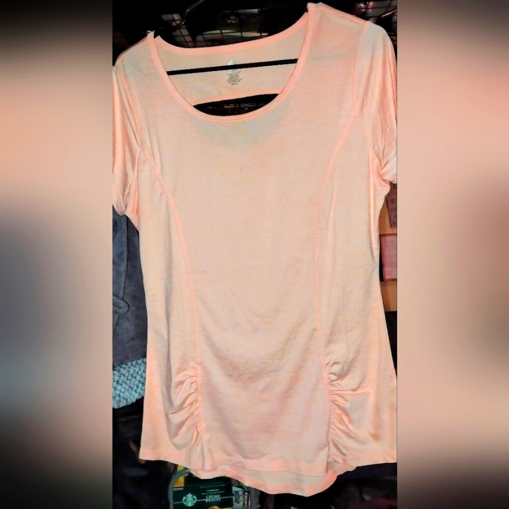 Gaiam Peach Women's Energy T-Shirt